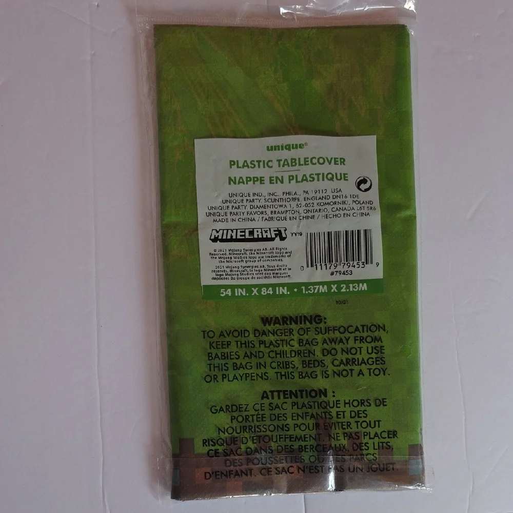 Minecraft Party Supplies Set